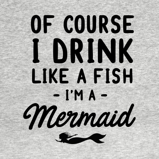 Drink like a fish mermaid by Blister